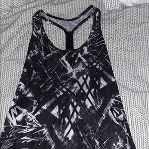 Race Back workout top